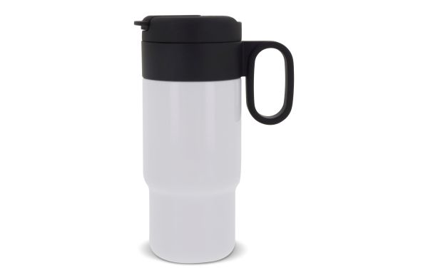 Isolierbecher Flow mit Griff 300ml, weiss