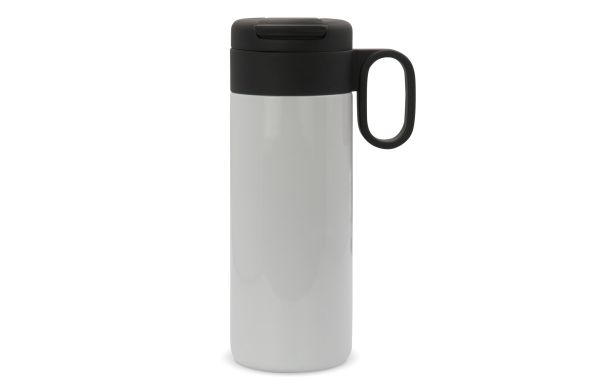 Isolierbecher Flow mit Griff 400ml, weiss