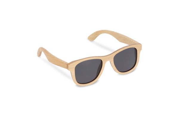 Justin Sonnenbrille aus Bambus UV400, natur