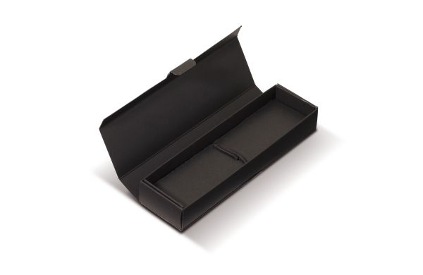 Karton-Geschenkverpackung, schwarz