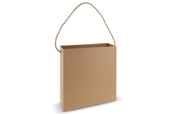 Kartontasche  35x35x11cm, braun