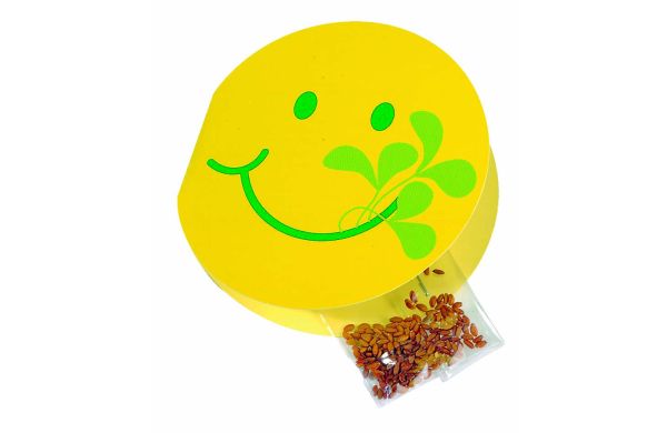 Klappkärtchen Smile fit , Kresse