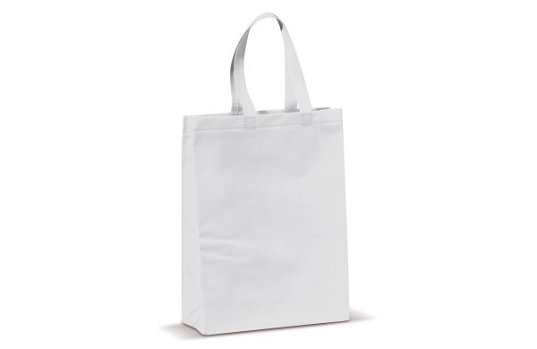 Laminierte Non Woven Tasche 105g-m², weiss