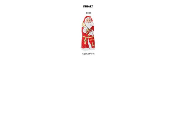 Lindt Weihnachtsmann 10g