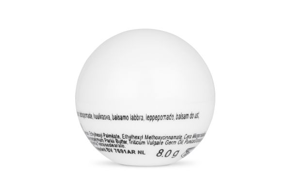 Lippenpflegebalsam Ball, weiss