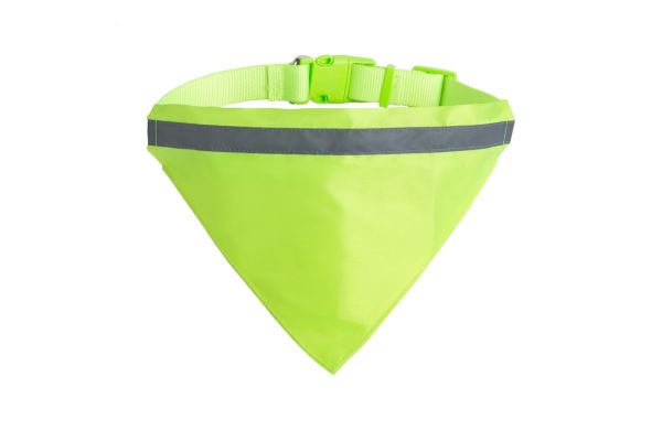 Lurex Reflektierendes Hundehalsband, gelb