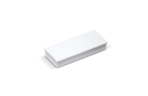 Magnet rechteckig, weiss
