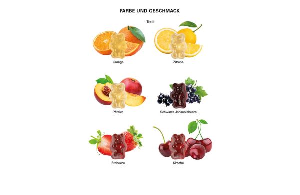 Minitüte Gummibären 30% Fruchtsaft