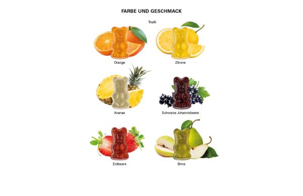 Minitüte, vegane Gummibärchen - kompostierbare Folie