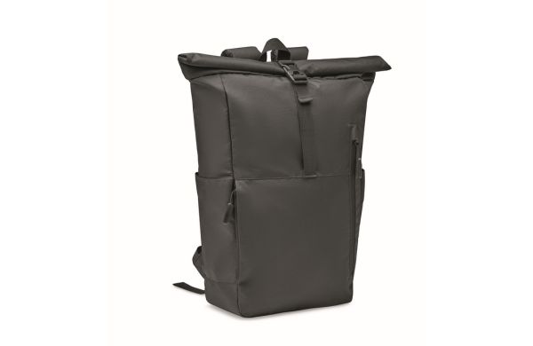 VALLEY ROLLPACK Rolltop-Rucksack 300D RPET - schwarz
