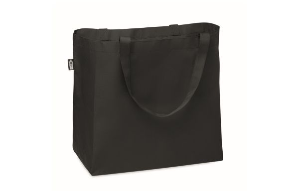 FAMA Shopping Tasche 600D RPET - schwarz
