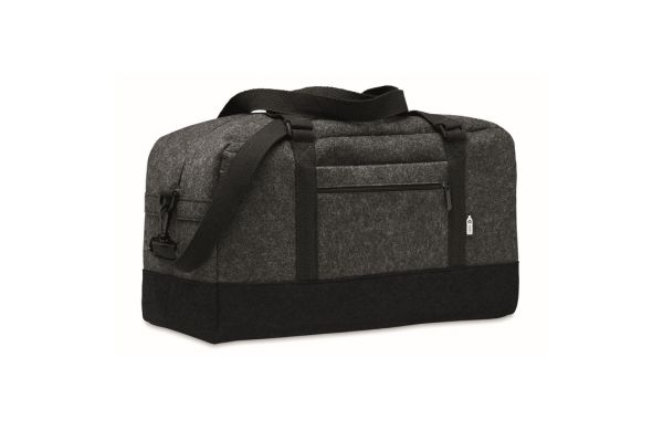 INDICO BAG Weekender RPET-Filz - dunkelgrau