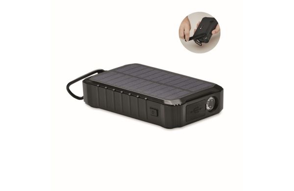 DYA Solar-Dynamo-Ladegerät - schwarz