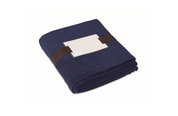 CAP CODE Fleece-Decke 240g/m² - blau