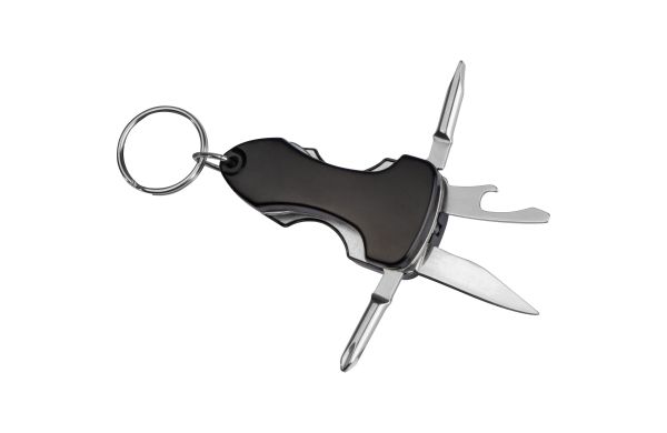 Multitool mit LED - schwarz