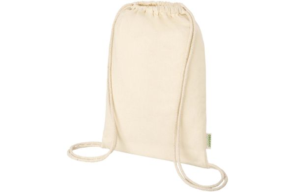 Odisha 100 g/m² OCS Bio-Sportbeutel 5L, natur