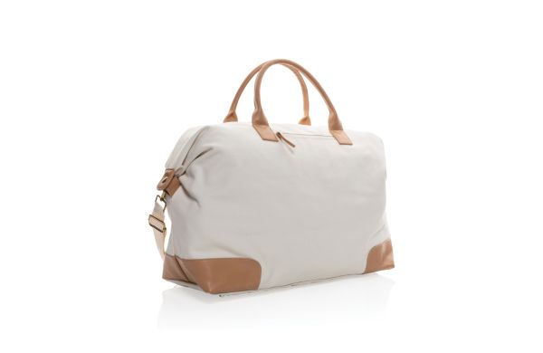 Impact AWARE™ 16 oz. rCanvas große Wochenendtasche/off white