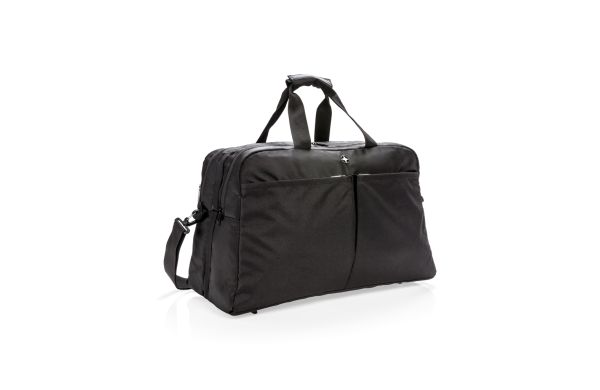 Swiss Peak RFID Wochenendtasche mit Kofferöffnung/schwarz