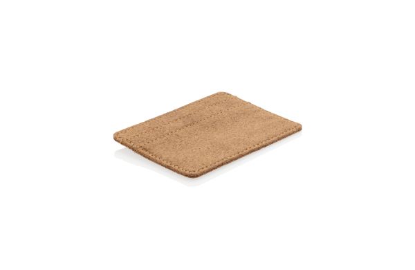 Kork RFID Slim-Wallet/braun