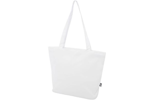 Panama Tragetasche aus GRS Recyclingmaterial 20 L, weiss