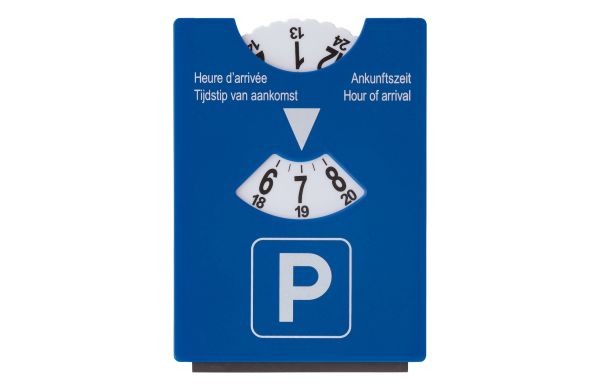 Parkscheibe - Eiskratzer Europa, blau