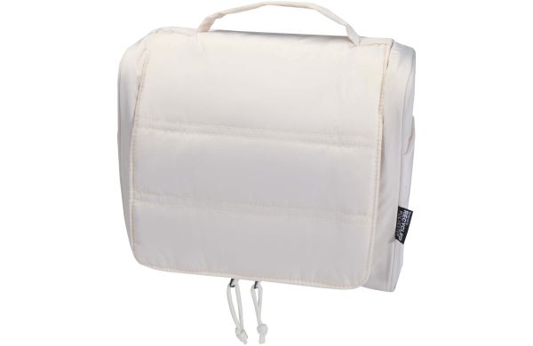 Puffer GRS recycelte aufhängbare Kulturtasche 8L, sandstone