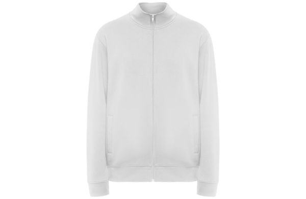 Ulan Sweatjacke Unisex - weiss - S