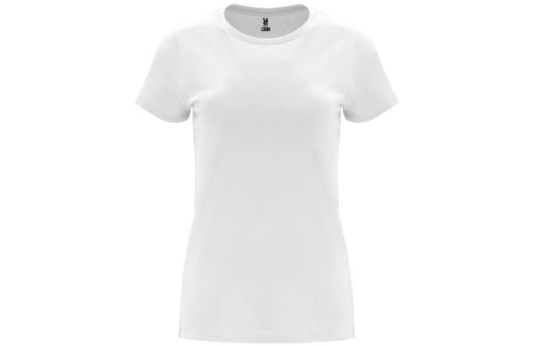 Capri T-Shirt für Damen - weiss - S