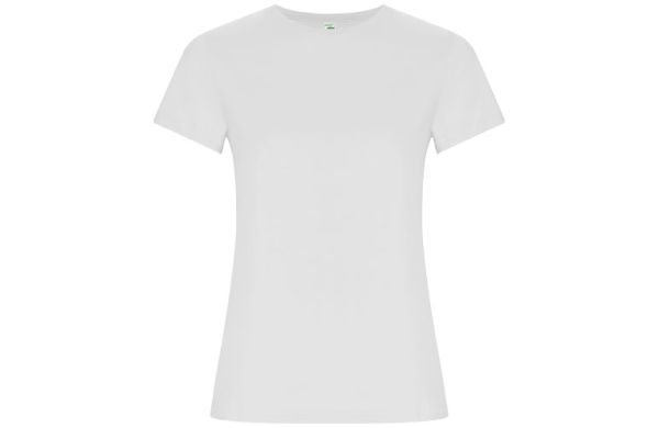 Golden T-Shirt für Damen - weiss - S