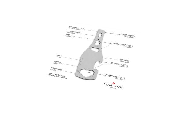 ROMINOX® Key Tool // Bottle - 18 Funktionen