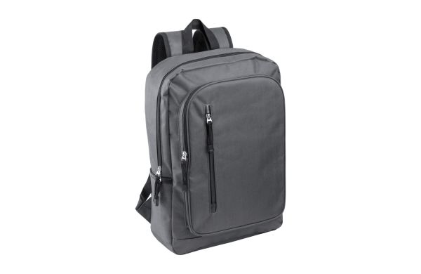 RPET-Rucksack Mellon, dunkelgrau