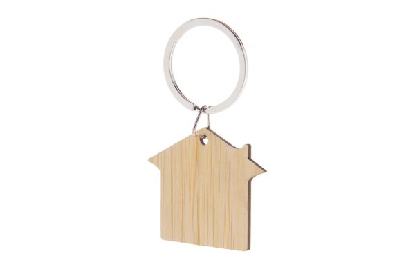 Schlüsselanhänger Boohom, weiss