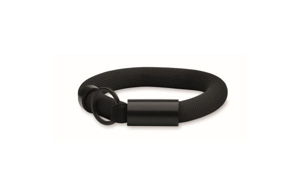 POLLY Schlüsselring mit Armband, schwarz