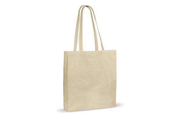 Umhängetasche Baumwolle OEKO-TEX® 140g-m² 38x10x42cm, ecru