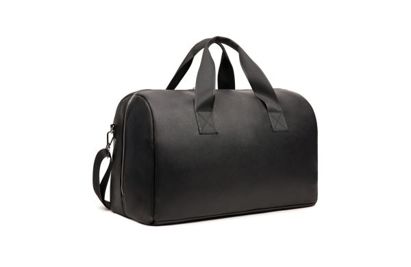 VINGA Bermond Wochenendtasche aus RCS recyceltem PU/schwarz