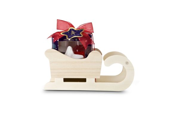 Wellness-Geschenkset: Großer Winter-Schlitten