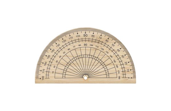Winkelmesser aus Bambus, natur