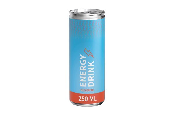 Energy Drink zuckerfrei, Eco Label  (Pfandfrei, Export)