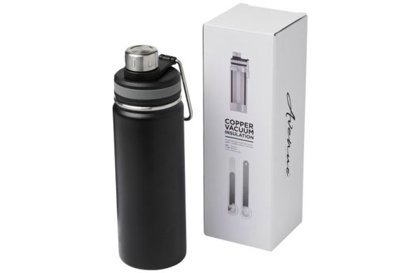 Gessi 590 ml kupfer-vakuum Isolierflasche - schwarz 