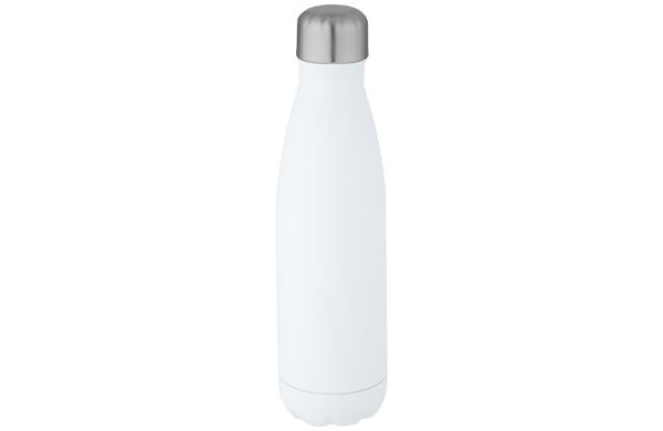 Cove 500 ml vakuumisolierte Edelstahlflasche - weiss 