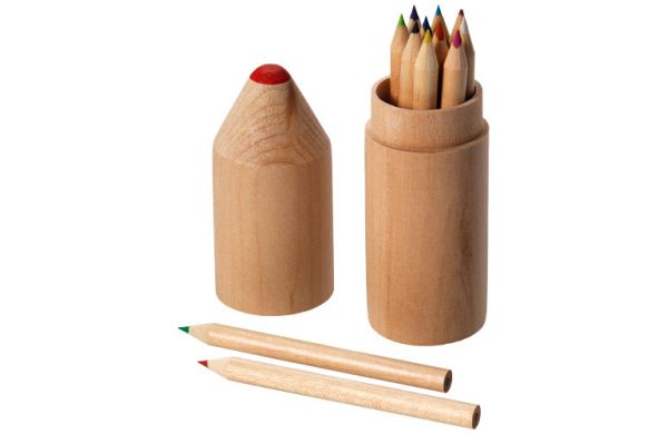 Bossy 12-teiliges Buntstiftset - natur 
