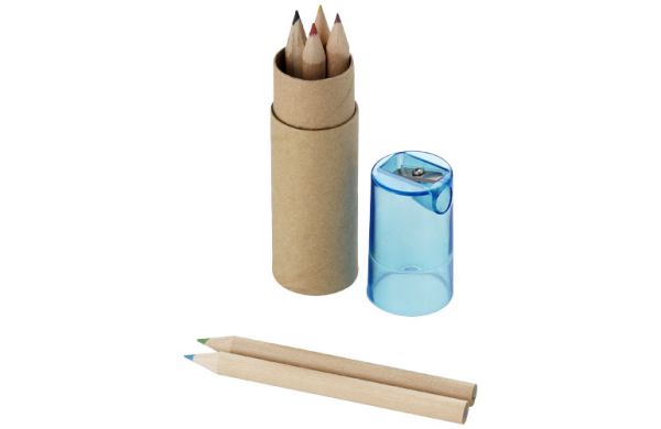 Kram 6-teiliges Buntstiftset - blau 