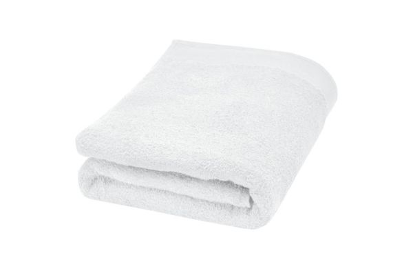 Ellie 550 g/m² Baumwollhandtuch 70 x 140 cm - weiss 