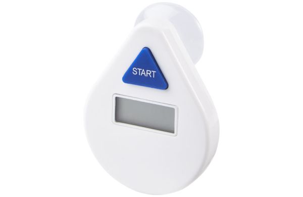 Guitty digitaler Timer für die Dusche - weiss 