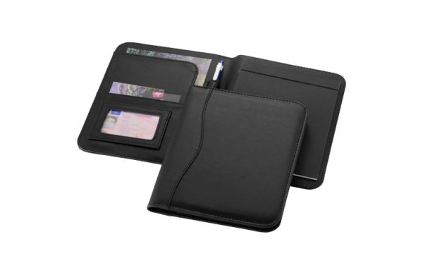 Ebony A5 Schreibmappe - schwarz 