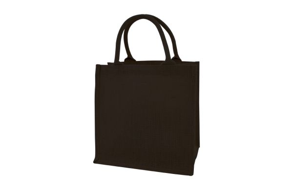 Jutetasche Caesar, black