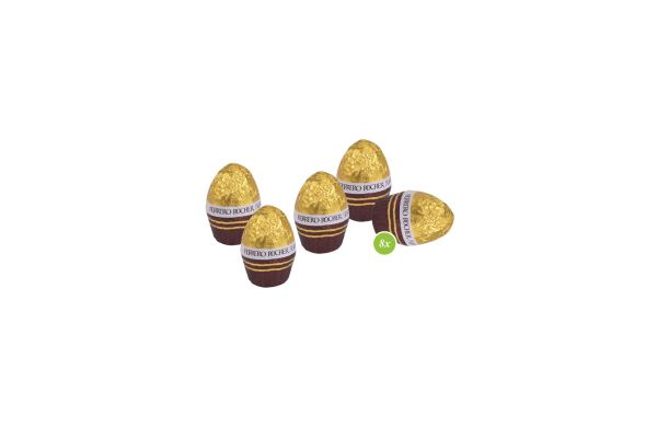 3D Präsent Häschen mit FERRERO Rocher Ostereier