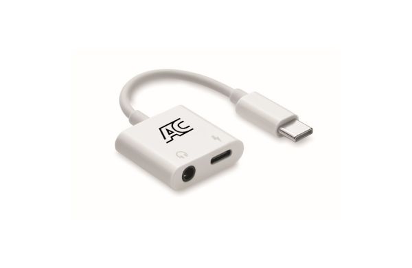 KOENET ABS-Klinken-Audio-Splitter, weiß
