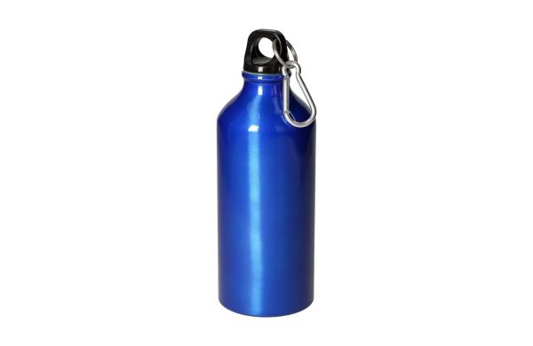 Aluminiumflasche "Sporty" 0,6 l, blau