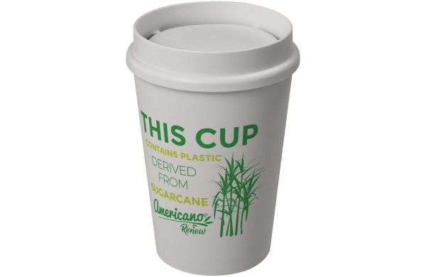 Americano Switch Renew Becher mit 360°-Deckel 300 ml, offwhite